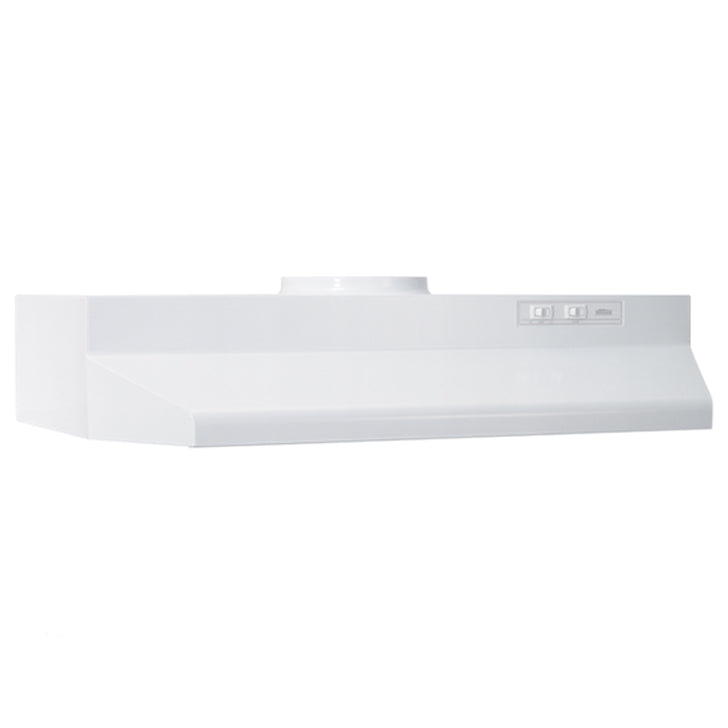 Under Cabinet Range Hood 42" Vented 2-Speed White