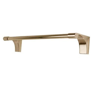 Luna 12" Towel Bar in Polished Brass/Nickel