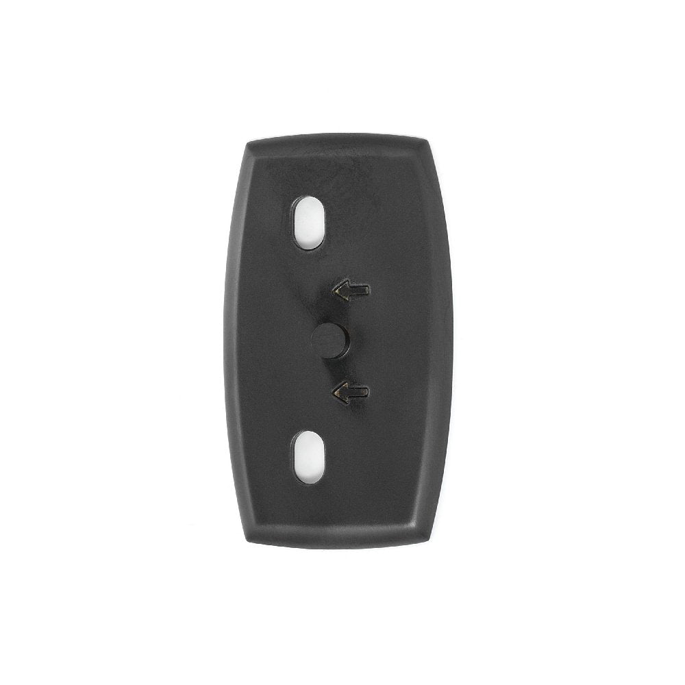 Euro 2-1/2" Base Plate w/Bronze Finish