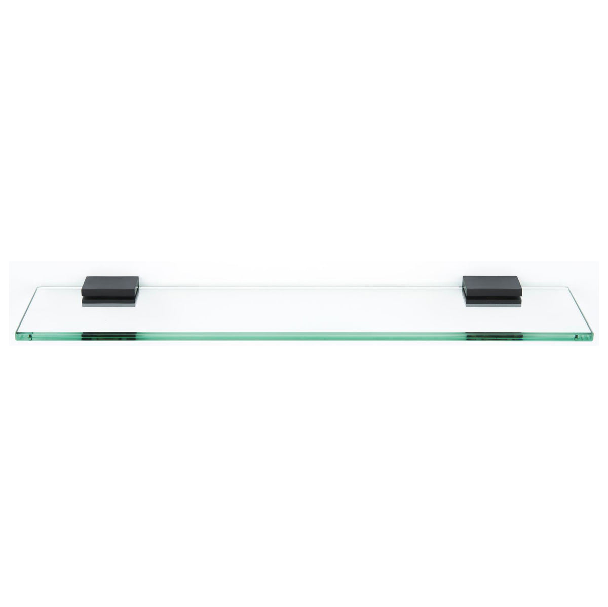 Contemporary II Shelf Brackets Only in Matte Black