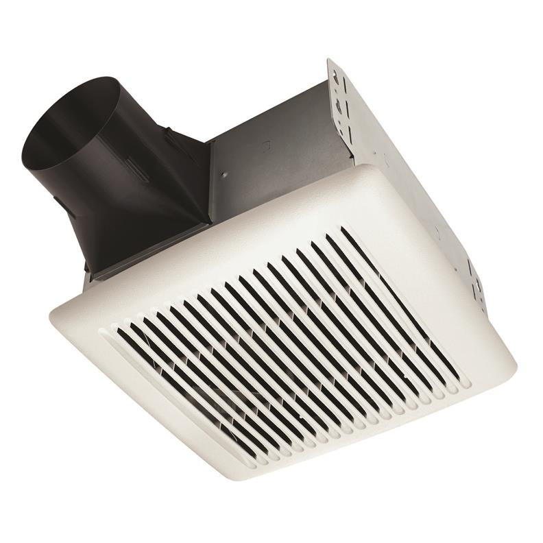 Flex Series Bathroom Exhaust Fan 80 CFM 1.2 Sones White
