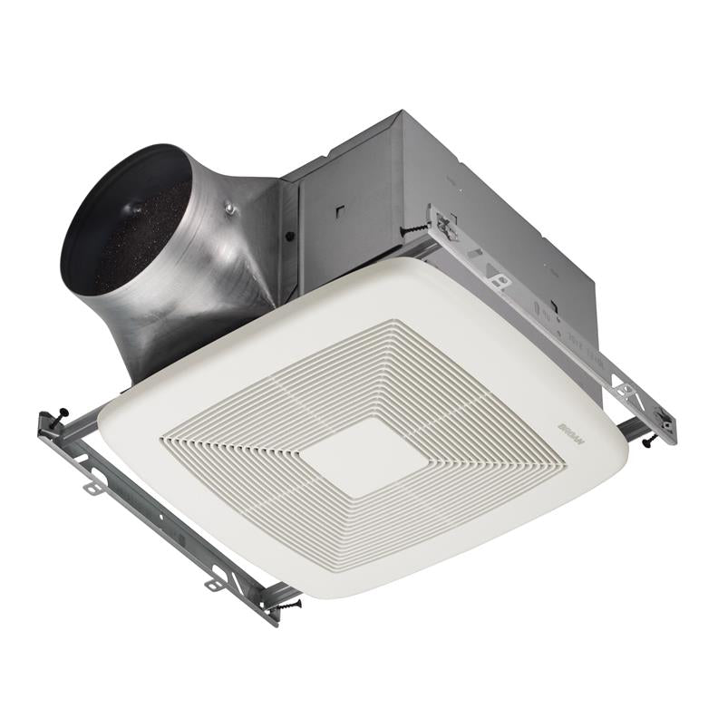 Ultra Green Series Bathroom Exhaust Fan Multi-Speed 110 CFM 0.3 Sones White