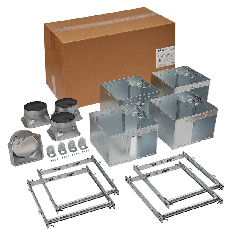 Ultra Green Exhaust Ventilation Fan Housing Project Pack 4 per Pack Use w/ZB80F