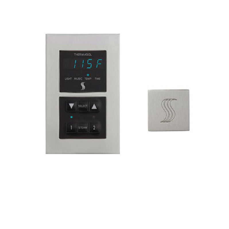 Signature Control Kit Square in Polished Chrome Less Generator