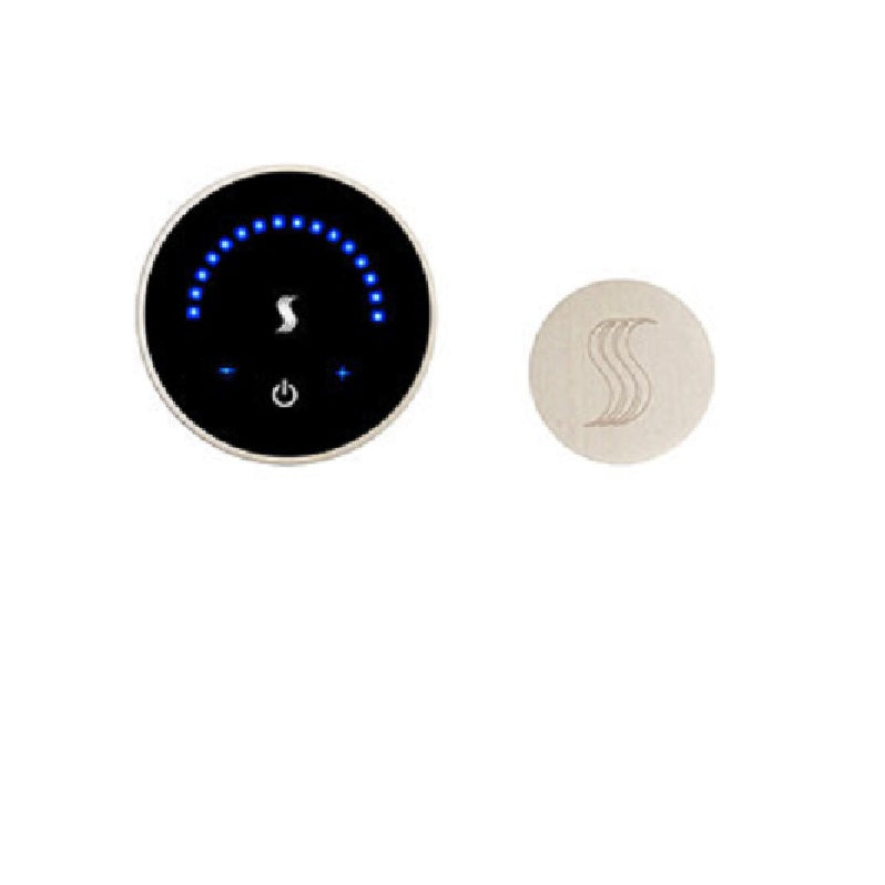 MicroTouch Control Kit Round in Satin Nickel Less Generator