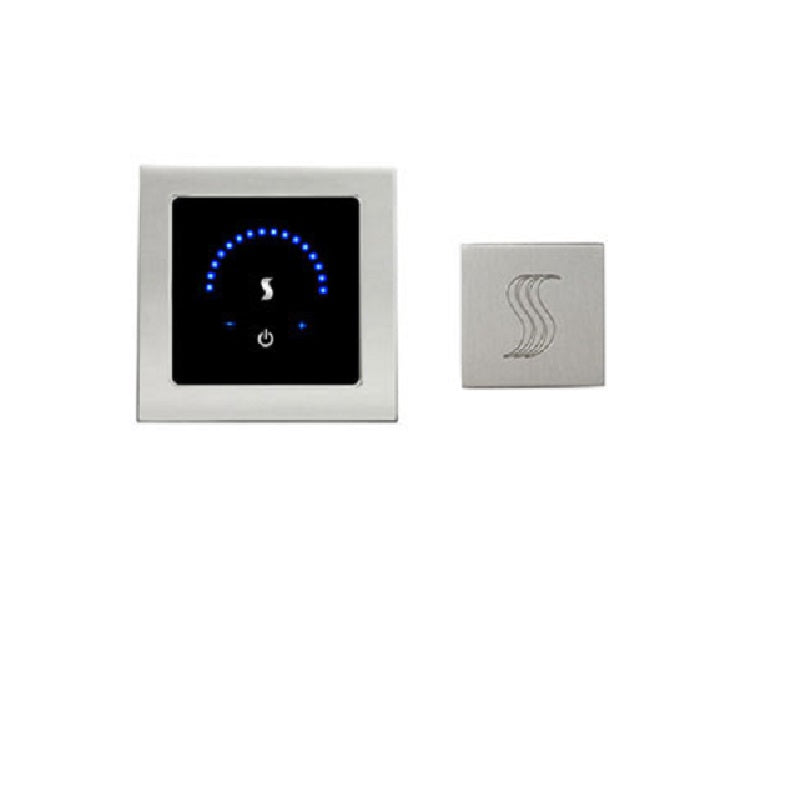 MicroTouch Control Kit Square in Polished Chrome Less Generator