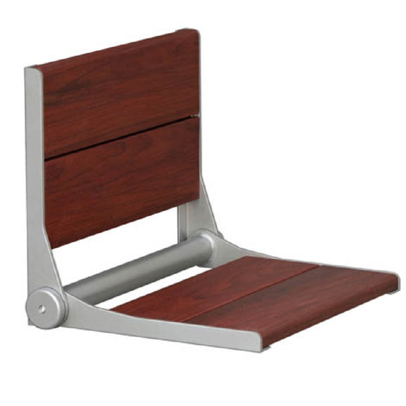 Folding Shower Seat 18" Wide Bamboo