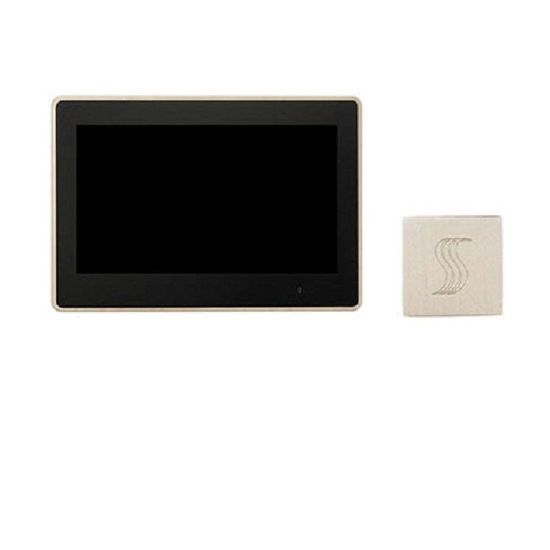 ThermaTouch 10" LCD Control Kit Square in Satin Nickel Less Generator