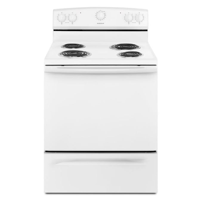 Amana 4.8 cu ft Electric Range in White
