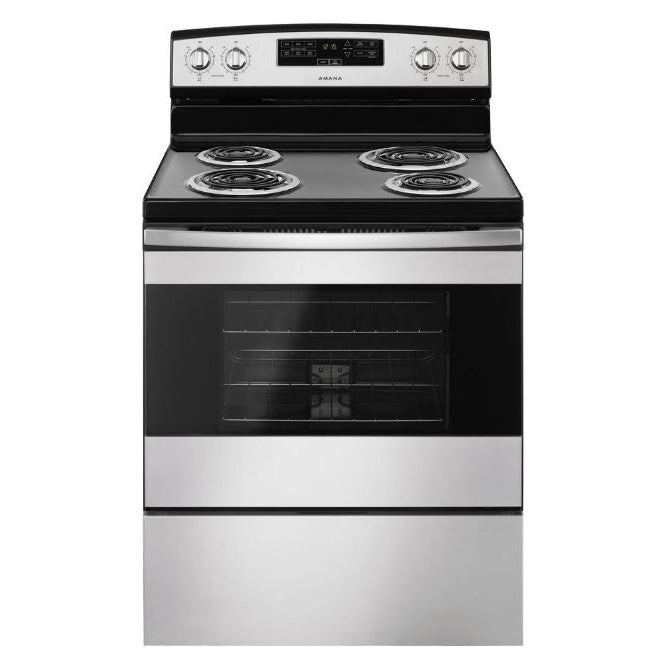 Amana 4.8 cu ft Electric Range in Stainless Steel