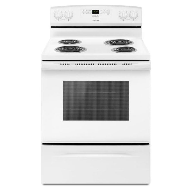 Amana 4.8 cu ft Electric Range in White