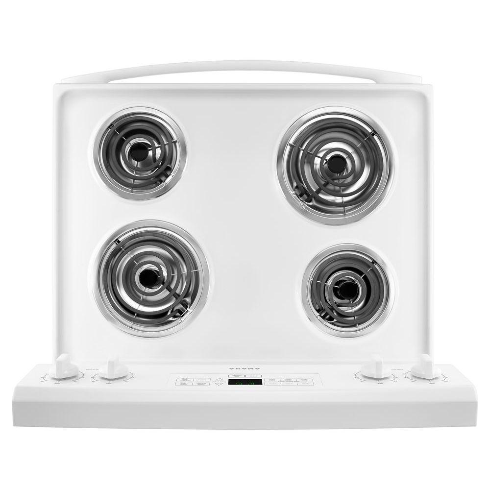 Amana 4.8 cu ft Electric Range in White