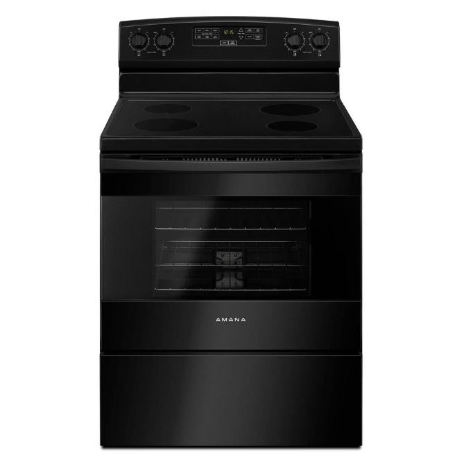 Amana 4.8 cu ft Electric Range in Black