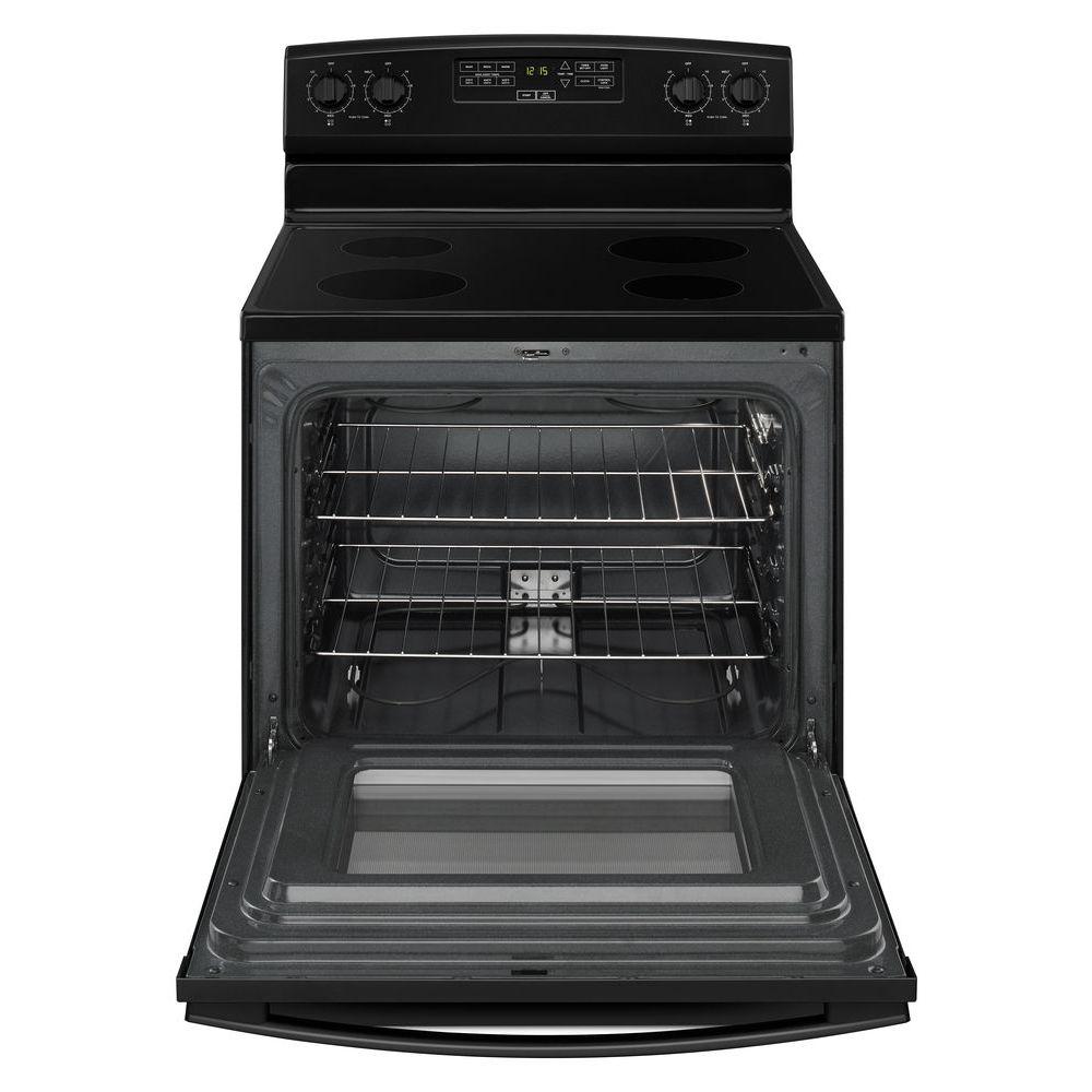 Amana 4.8 cu ft Electric Range in Black