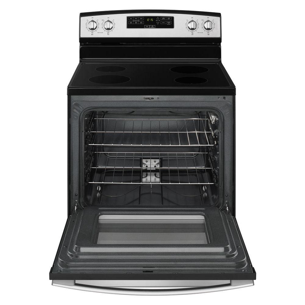 Amana 4.8 cu ft Electric Range in Stainless Steel