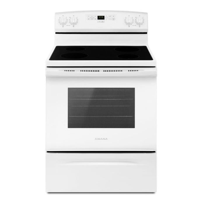 Amana 4.8 cu ft Electric Range in White
