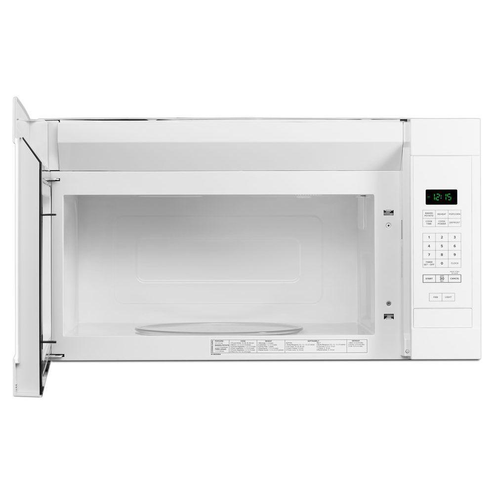 Amana 1.6 cu ft Over the Range Microwave in White