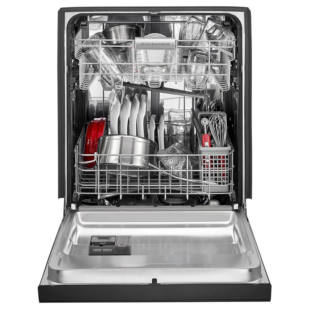 KitchenAid 46 dBA Diswasher w/ProWash in Black Stainless