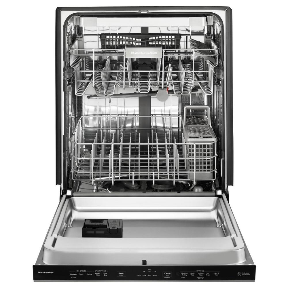 KitchenAid Tall Tub Dishwasher in Black Stainless w/PRODRY