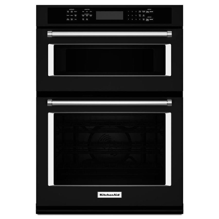KitchenAid 30" Combo Wall Oven/Convection Oven in Black