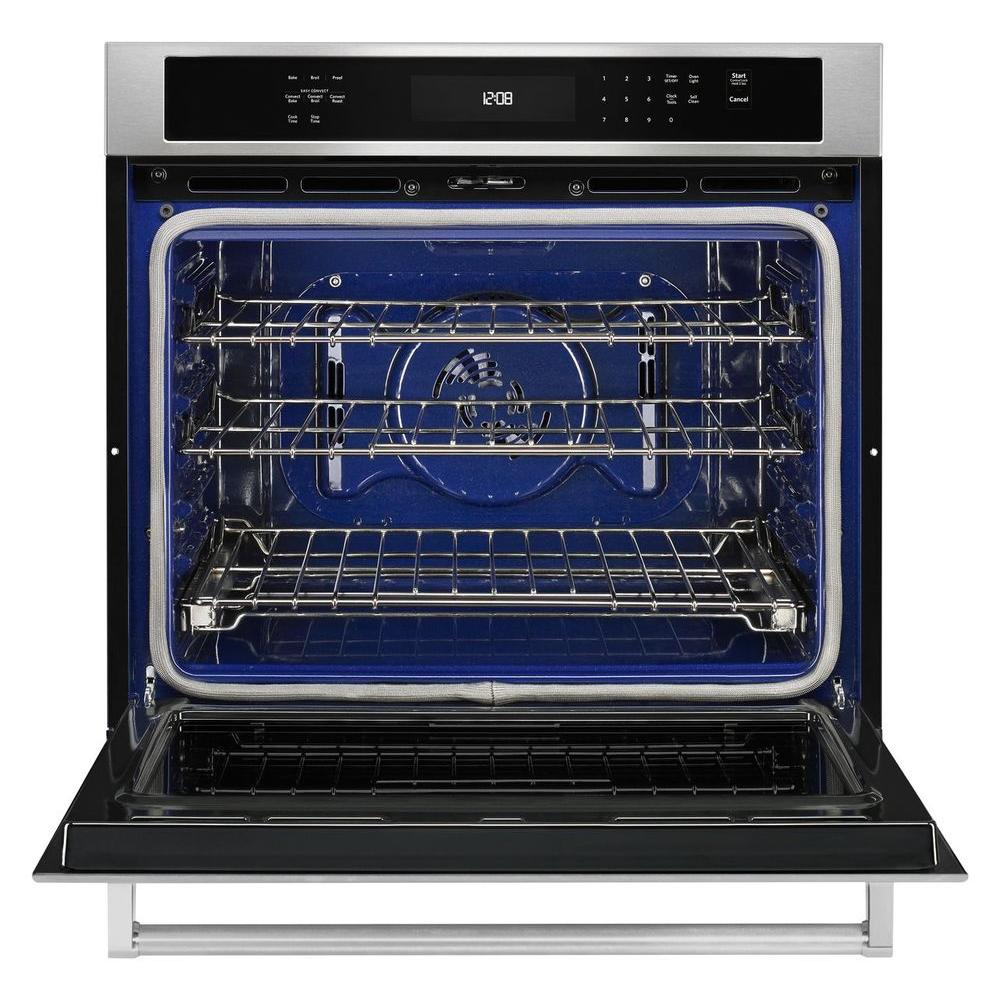 KitchenAid 30" Wall Oven w/Even Heat Convection in Stainless