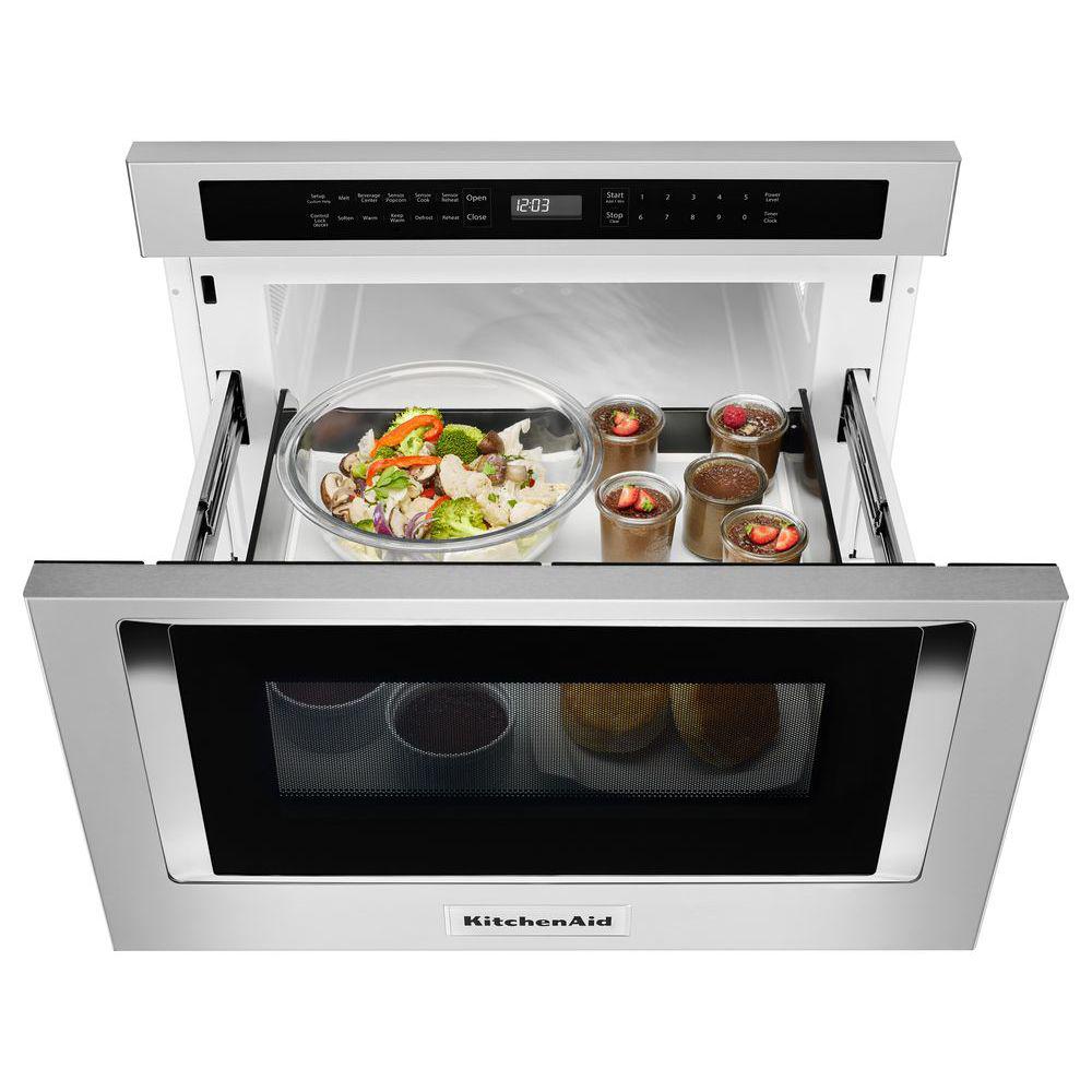 KitchenAid 24" Under-Counter Microwave in Stainless Steel