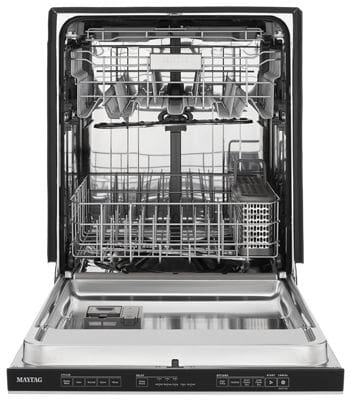 Maytag Dishwasher w/PowerDry & Third Level Rack in Stainless