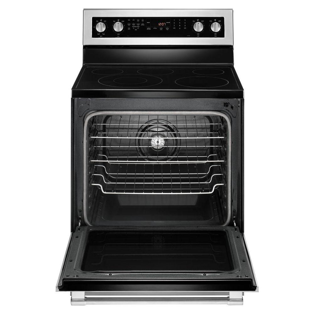Maytag 30" Electric Range w/Convection & Preheat in Stainless