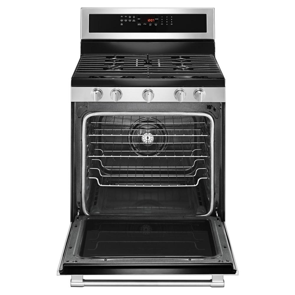 Maytag 30" Convection Gas Range w/Preheat in Stainless Steel
