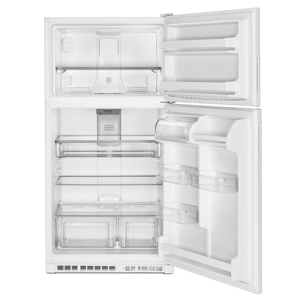 Maytag 33" Refrigerator w/Top Freezer in White