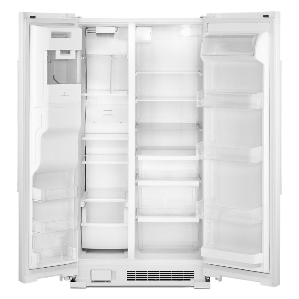 Maytag 33" Side-by-Side w/Ice & Water Dispenser in White