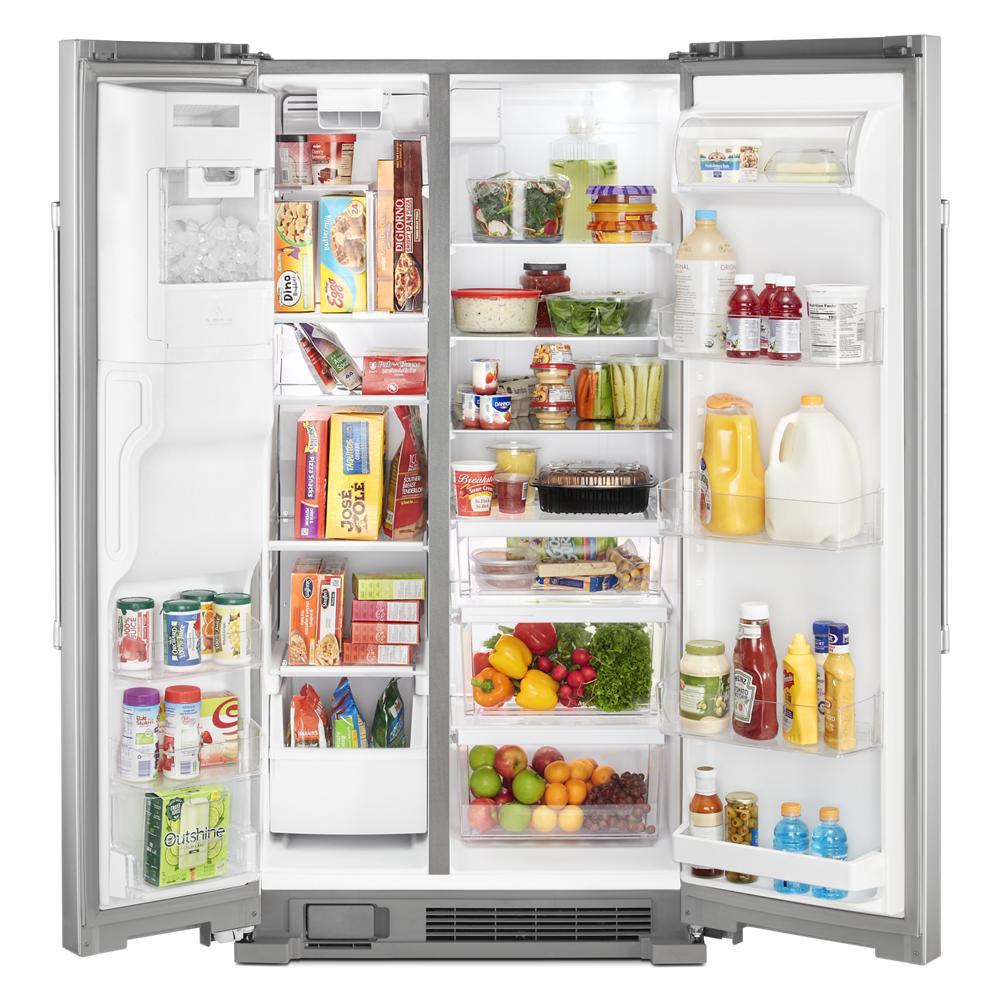 Maytag 33" Side-by-Side w/Ice & Water Dispenser in Stainless