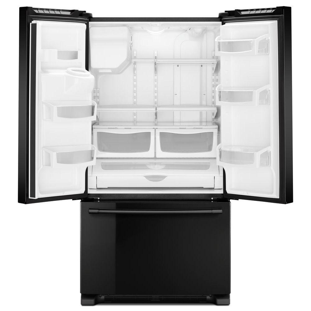 Maytag 36" 3 Door Refrigerator w/PowerCold in Black