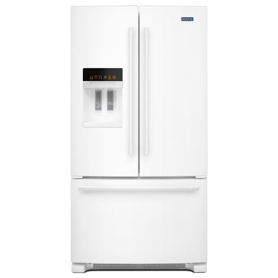 Maytag 36" 3 Door Refrigerator w/PowerCold in White