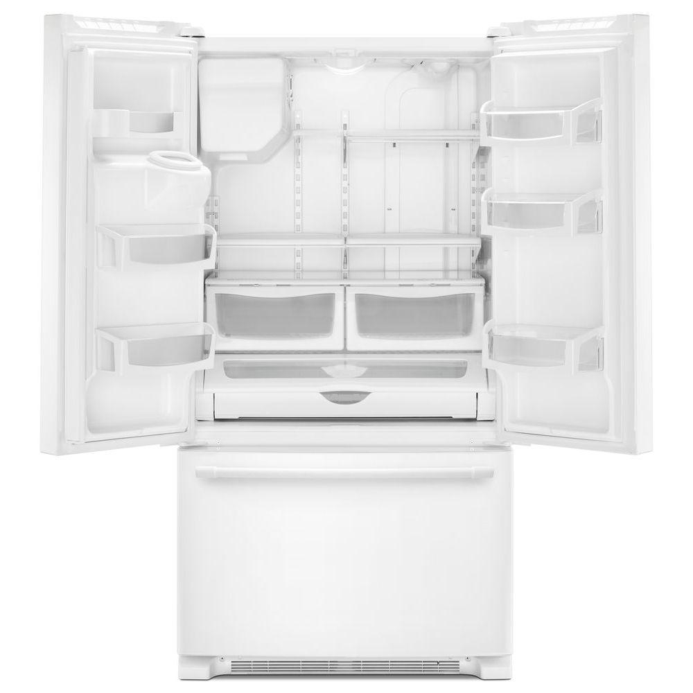 Maytag 36" 3 Door Refrigerator w/PowerCold in White