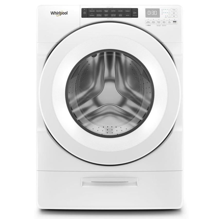 Whirlpool 4.5 cu ft Front Load Washer w/Load & Go in White