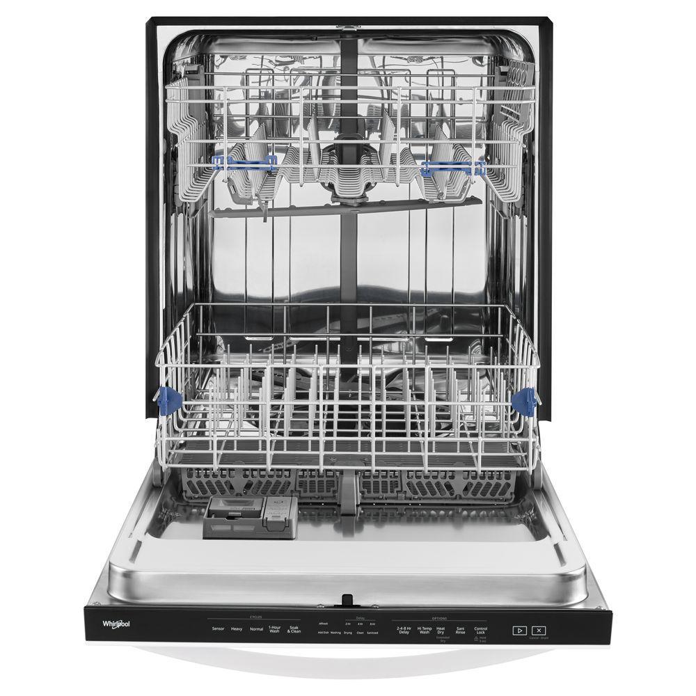 Whirlpool Dishwasher w/Total Coverage Spray in White