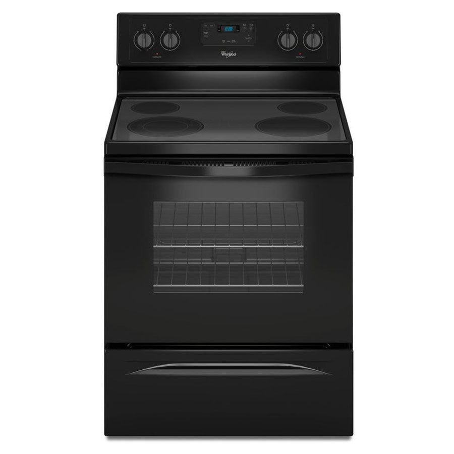 Whirlpool Electric Range w/FlexHeat in Black