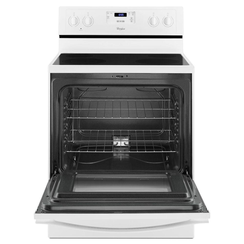 Whirlpool Electric Range w/FlexHeat in White