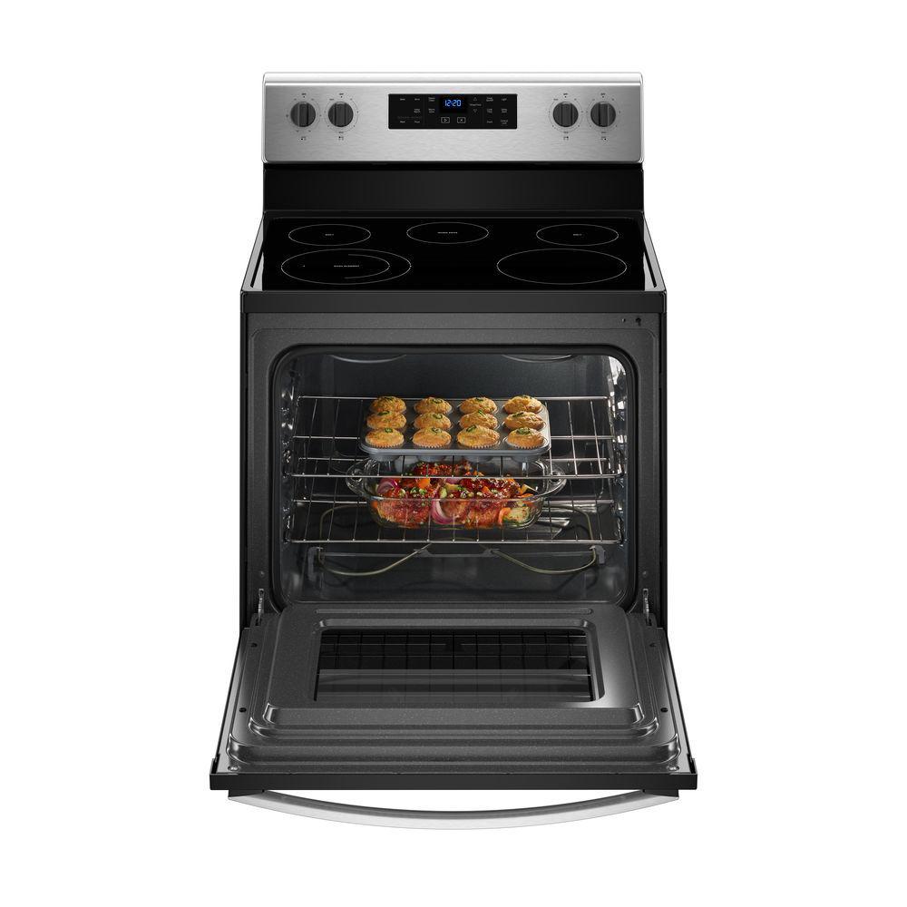 Whirlpool Electric Range w/5 Elements in Stainless Steel