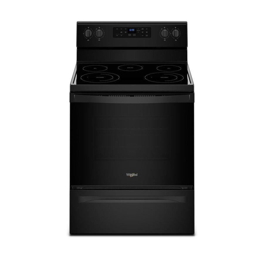 Whirlpool Electric Range w/Frozen Bake Technology in Black