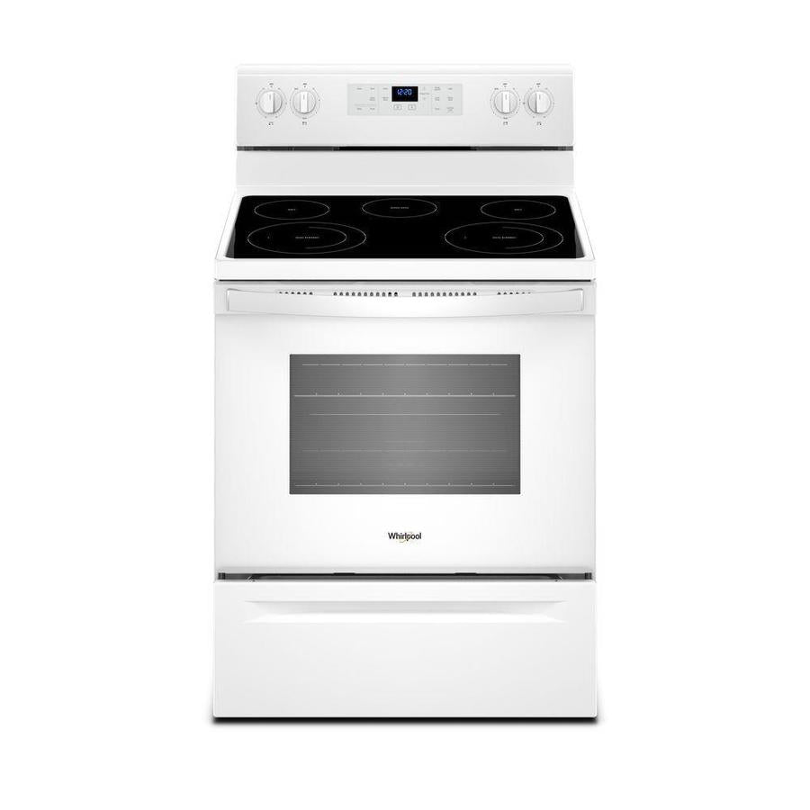 Whirlpool Electric Range w/Frozen Bake Technology in White