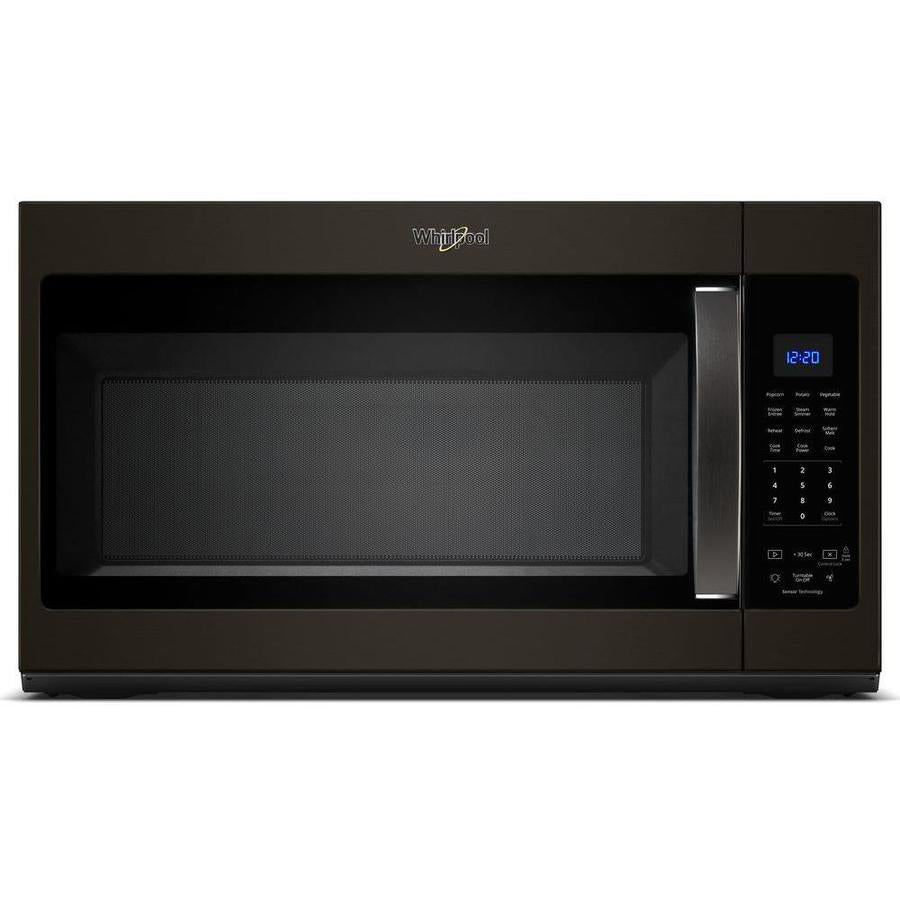 Whirlpool Steam Microwave w/Sensor Cooking in Black Stainless