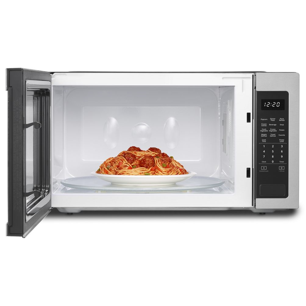 Whirlpool Countertop Microwave in Stainless Steel