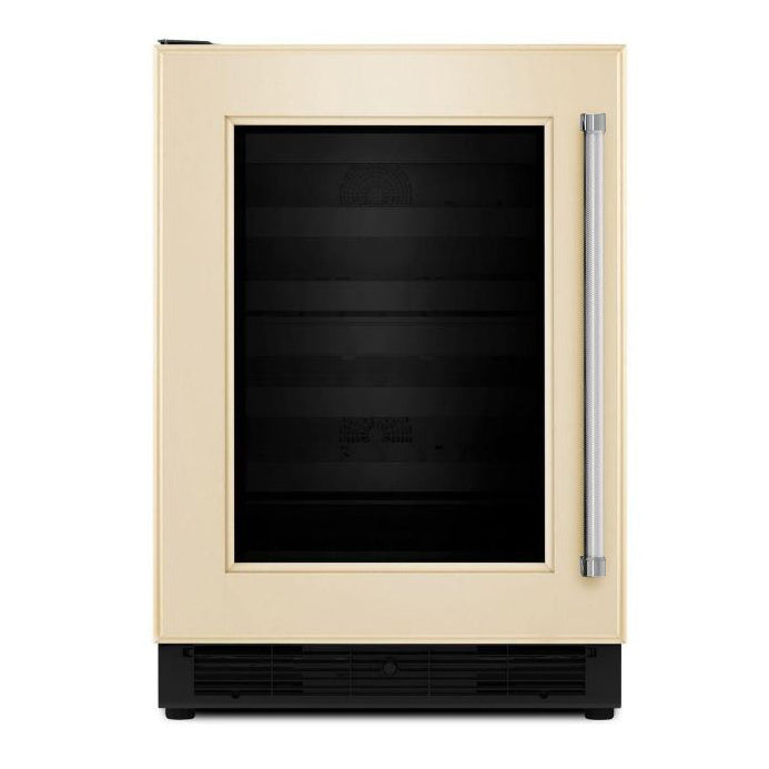 KitchenAid 24" Panel Ready Wine Cellar w/Glass Door