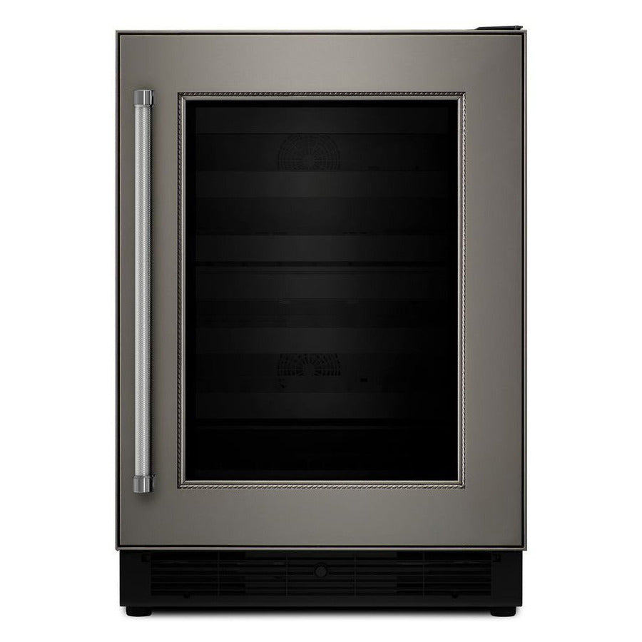 KitchenAid 24" Panel Ready Wine Cellar w/Glass Door