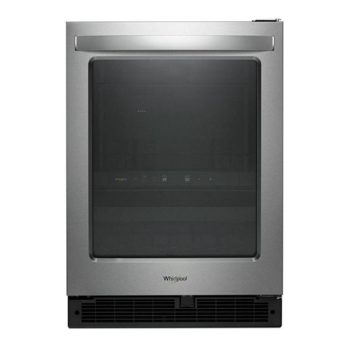 Whirlpool 24" Undercounter Beverage Center in Stainless Steel