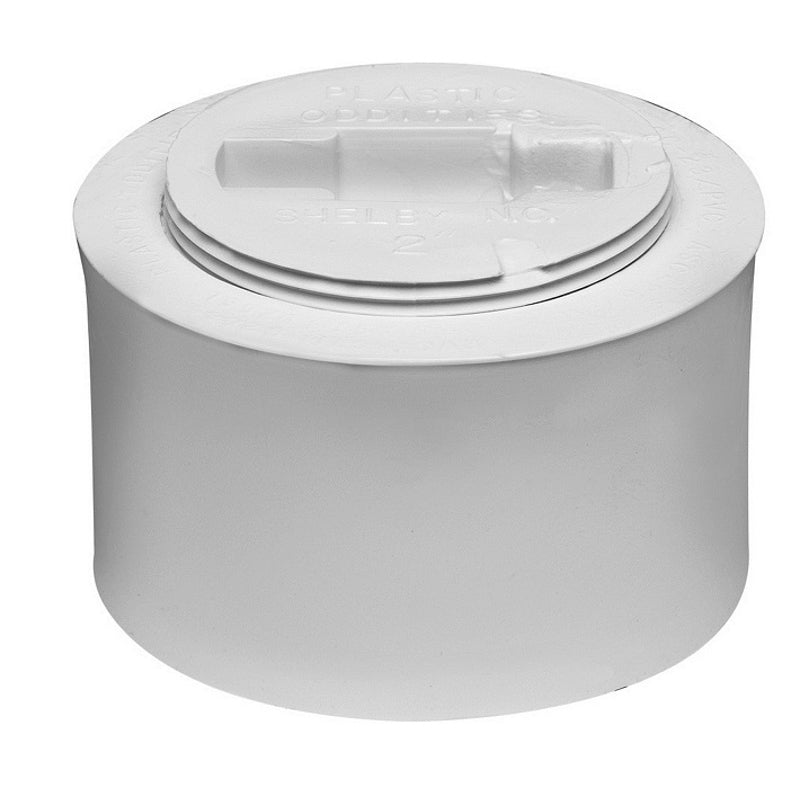 CLEANOUT 2-3" PVC SNAP-IN 43711 ALL PLASTIC ASSEMBLY