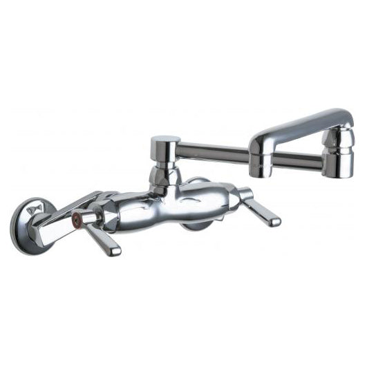 Wall Mount Sink Faucet In Chrome
