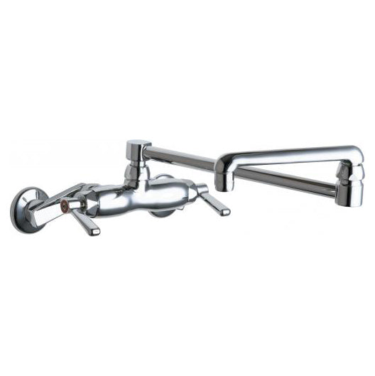 Wall Mount Pot Filler In Chrome
